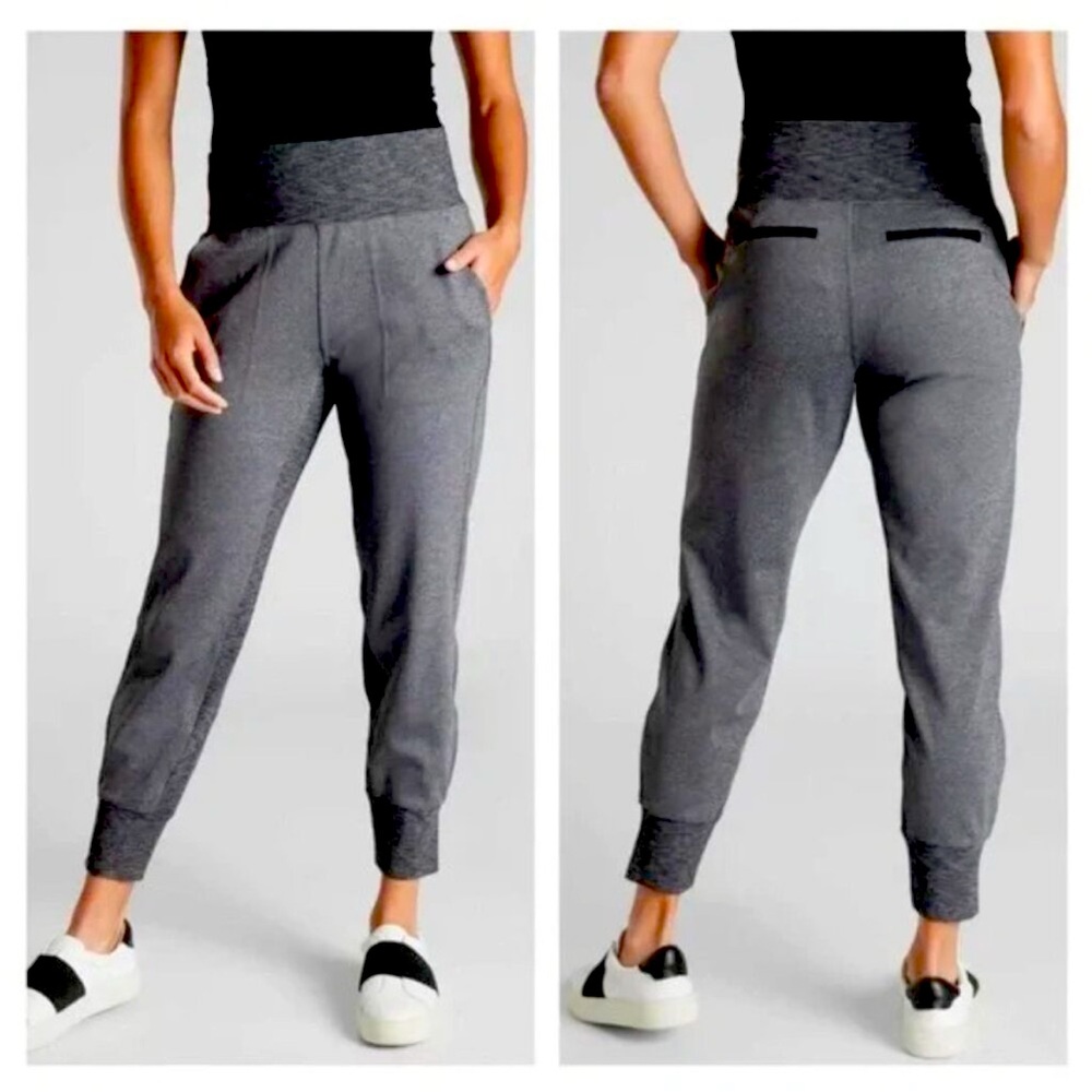 Athleta Gray Track Pants